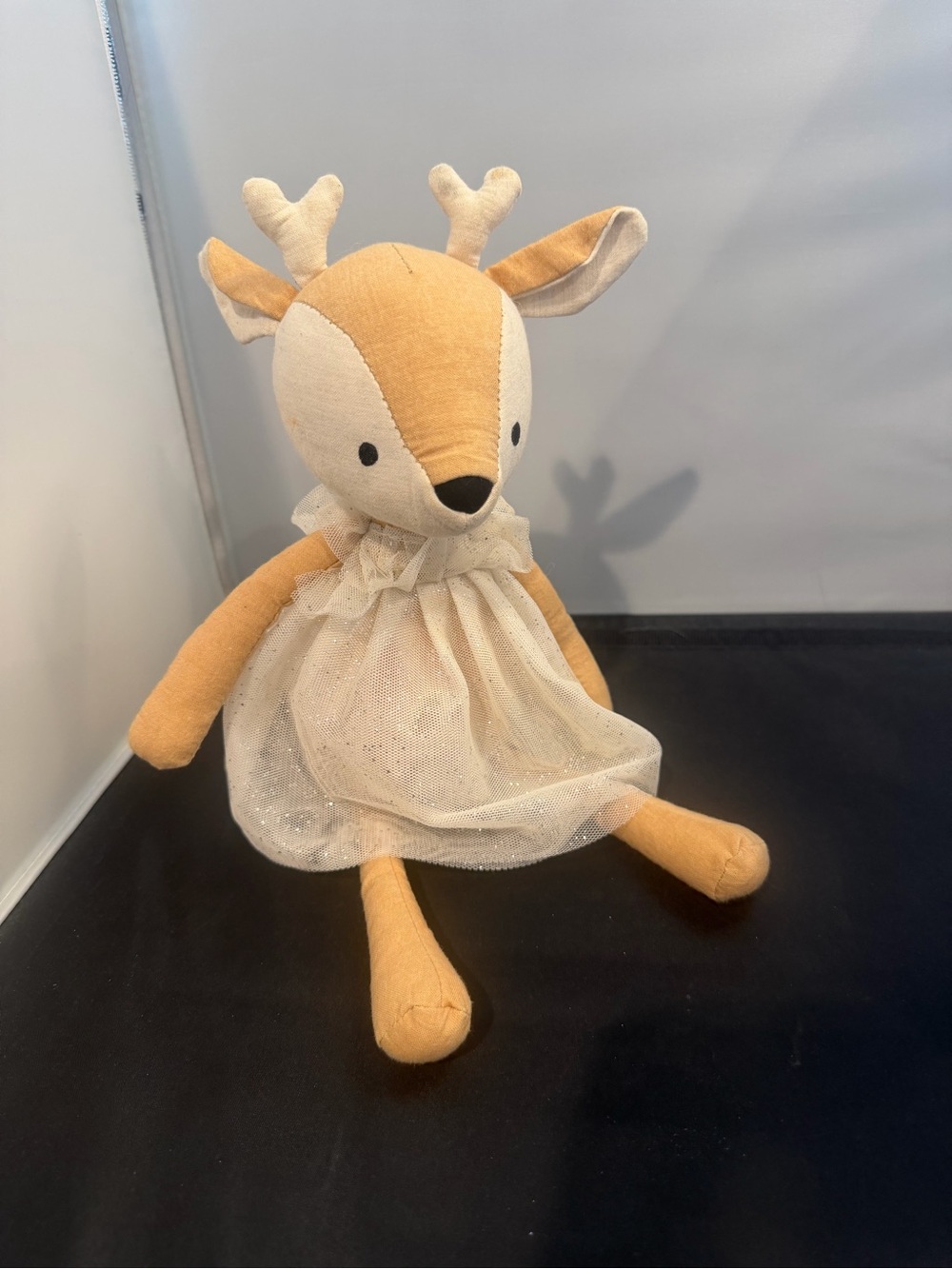 NWT Jellycat London Jolie Fawn Deer 11 Stuffed Plush Reindeer Dress RARE RETIRED